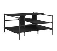vidaXL Coffee Table Hallway Side End Table Sofa Table Black Engineered Wood
