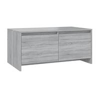 vidaXL Coffee Table Home Living Room Office Furniture Modern Couch Side Centre Sofa Tea Accent End Drawer Table Desk Grey Sonoma Engineered Wood