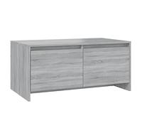 vidaXL Coffee Table Home Living Room Office Furniture Modern Couch Side Centre Sofa Tea Accent End Drawer Table Desk Grey Sonoma Engineered Wood