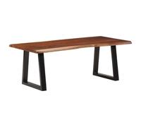 vidaXL Coffee Table End Table Side Sofa Table Honey Brown Solid Wood Acacia