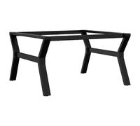 vidaXL Coffee Table Legs Y-Frame Desk Legs DIY Metal Furniture Legs Steel