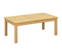 Coffee Table Light Acacia 90 x 50 x 36 cm Solid Acacia Wood