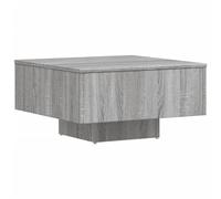 vidaXL Coffee Table Living Room Furniture Sofa Side Couch Centre Accent End Tea Telephone Square Coffee Table Grey Sonoma Engineered Wood