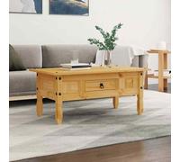 vidaXL Coffee Table Mexican Pine Corona Range 100x55x44 cm UK