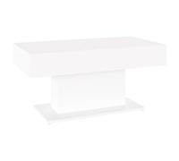 vidaXL Coffee Table White 96x50x45 cm Engineered Wood UK GF0