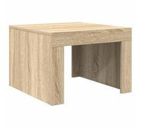 vidaXL Coffee Table Sonoma Oak Engineered Wood Couch End Sofa Accent Table