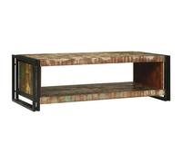 vidaXL Coffee Table Multicolour 120 x 50 x 38 cm Solid Reclaim Wood