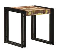 vidaXL Coffee Table Multicolour 40 x 40 x 38 cm Solid Reclaim Wood