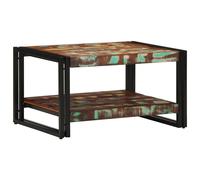 vidaXL Coffee Table Multicolour 70x50x38 cm Solid Wood Reclaimed side table