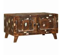 vidaXL Coffee Table Multicolour 80 x 54 x 45 cm Solid reclaimed wood