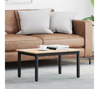 VidaXL Coffee Table Natural 70 X 50 X 36 Cm Solid Pine Wood