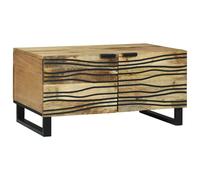 vidaXL Coffee Table Natural 80 x 50 x 40 cm Engineered Wood, Brown