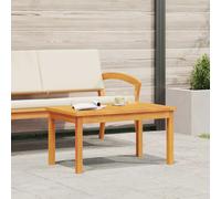 vidaXL Coffee Table Oil Natural Solid Acacia Wood