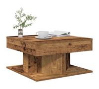 Vidaxl Coffee Table Old Wood 55X55X30 Cm Engineered Wood