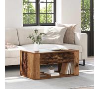 vidaXL Coffee Table Old Wood 80 x 50 x 40 cm Engineered Wood