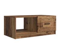 vidaXL Coffee Table Old Wood 90 x 50 x 37 cm Engineered Wood