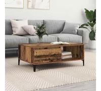 vidaXL Coffee Table Old wood 90 x 60 x 35 cm Engineered wood