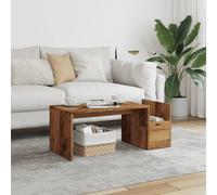 vidaXL Coffee Table Old Wood 90x45x35 cm Engineered Wood