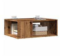 Coffee Table Old Wood 90x67x33 cm Engineered Wood