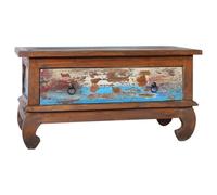 vidaXL Coffee Table Reclaimed Teak Wood Side Tea Table Living Room Furniture