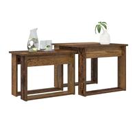 vidaXL Coffee Table Set 2 pcs Old Wood Engineered Wood