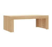 vidaXL Coffee Table Sonoma Oak 102x50x36 cm Engineered Wood