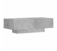Vidaxl Coffee Table Concrete Grey 100X49.5X31 Cm Engineered Wood