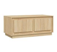 Vidaxl Coffee Table Sonoma Oak 102X50X44 Cm Engineered Wood