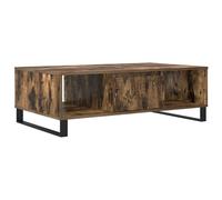 vidaXL Coffee Table Side Table Sofa Couch Table Smoked Oak Engineered Wood