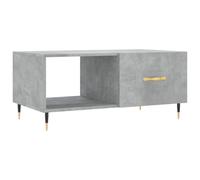 vidaXL Coffee Table Side Table Sofa End Table Concrete Grey Engineered Wood