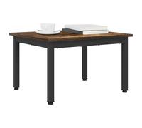 vidaXL Coffee Table Smoke Oak 60 x 50 x 36 cm Engineered Wood