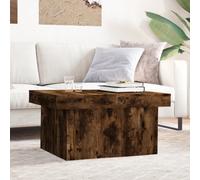 vidaXL Coffee Table Hallway End Table Side Table Smoked Oak Engineered Wood