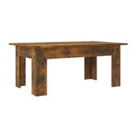 vidaXL Coffee Table Smoked Oak 100x60x42 cm Engineered Wood