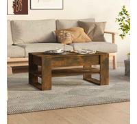 (smoked oak) vidaXL Coffee Table Engineered Wood Centre Side Table Furniture Multi Colours
