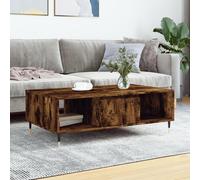vidaXL Coffee Table Smoked Oak 104x60x35 cm Engineered Wood, Brown