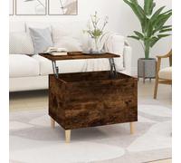 (smoked oak, 60 x 44.5 x 45 cm) vidaXL Coffee Table Engineered Wood End Centre Accent Side Table Multi Colours