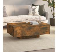 (smoked oak) vidaXL Coffee Table Engineered Wood Accent Side Sofa End Table Multi Colours
