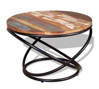vidaXL Coffee Table Side End Living Room Table Home Decor Solid Reclaimed Wood