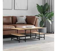 (sonoma oak) vidaXL Coffee Table Living Room Tea Side Table Sofa Table Engineered Wood
