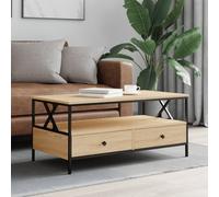 (sonoma oak) vidaXL Coffee Table Living Room Tea Side Table Sofa Table Engineered Wood