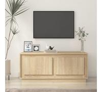 Vidaxl Coffee Table Sonoma Oak 102X50X44 Cm Engineered Wood