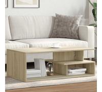 vidaXL Coffee Table, Centre End Table for Living Room Hallway, Accent Console Sofa Table for Decorative, Modern Style, Sonoma Oak Engineered Wood