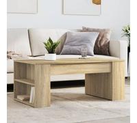 vidaXL Coffee Table Sonoma Oak 102x55x42 cm Engineered Wood