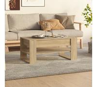 Vidaxl Coffee Table Sonoma Oak 102X55X45 Cm Engineered Wood
