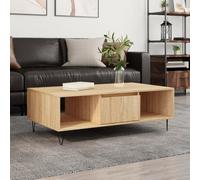 vidaXL Coffee Table Sonoma Oak 104x60x35 cm Engineered Wood