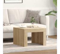 vidaXL Coffee Table Sonoma Oak Chipboard Couch Side End Sofa Accent Table