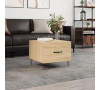 (sonoma oak) vidaXL Coffee Table Side Table Sofa Couch Tea Table White Engineered Wood