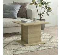 vidaXL Coffee Table Sonoma Oak 55.5x55.5x40 cm Engineered Wood