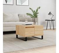 (sonoma oak) vidaXL Coffee Table Side Table Sofa Couch Table Sonoma Oak Engineered Wood