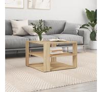 (sonoma oak) vidaXL Coffee Table Side Table Telephone Table Concrete Grey Engineered Wood